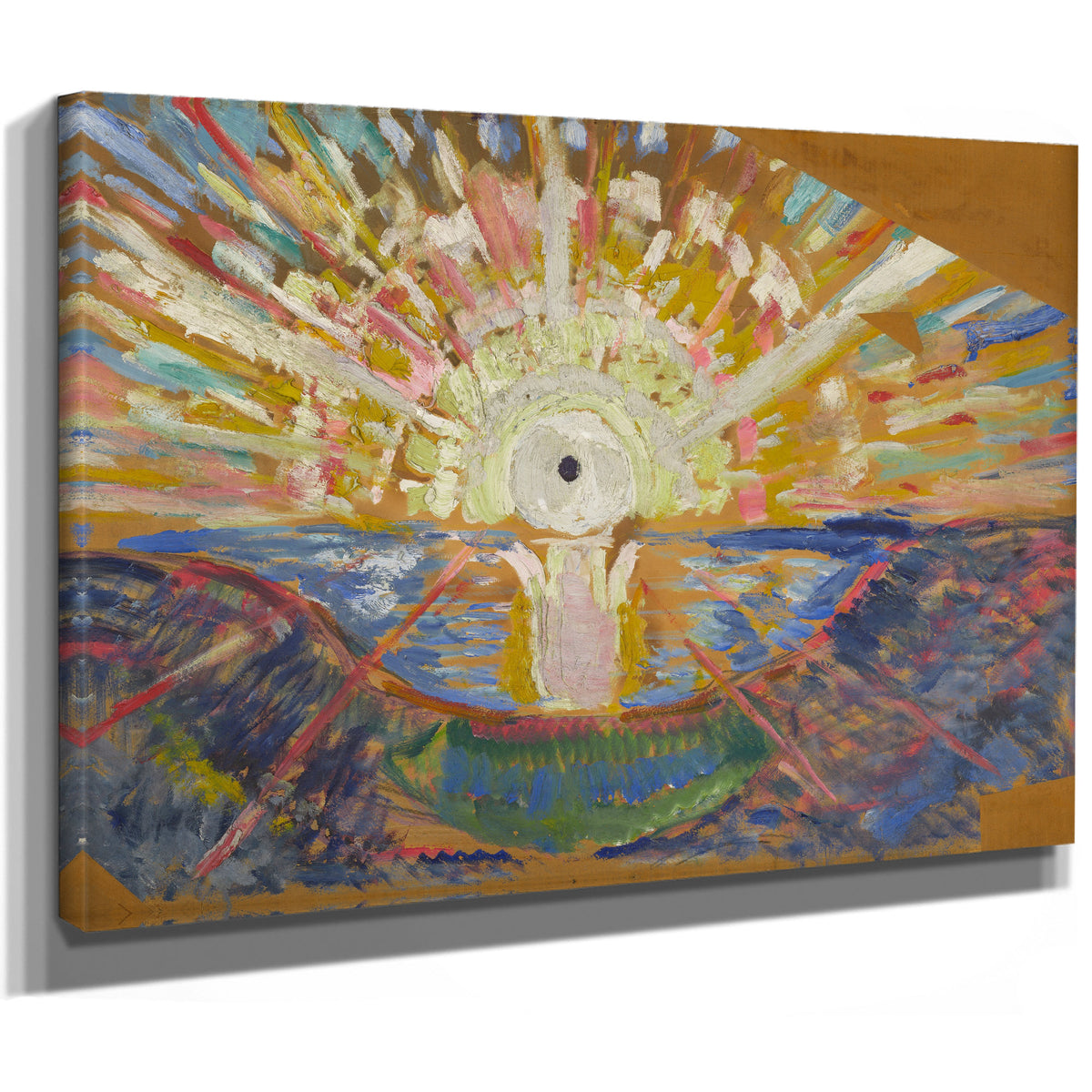 The Sun 191012 By Edvard Munch