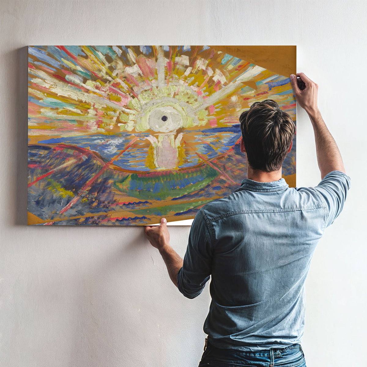 The Sun 191012 By Edvard Munch