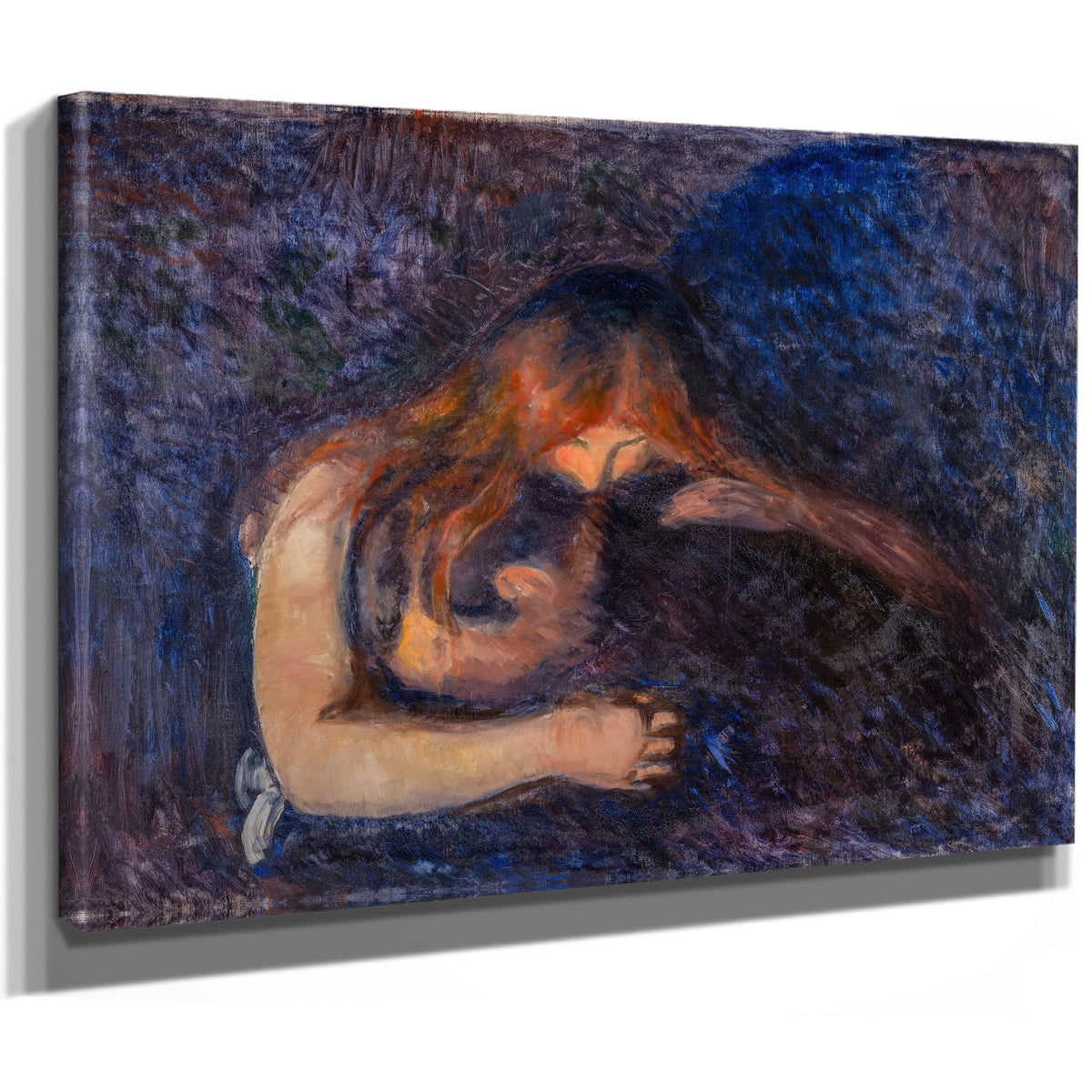 The Vampire 1893 By Edvard Munch