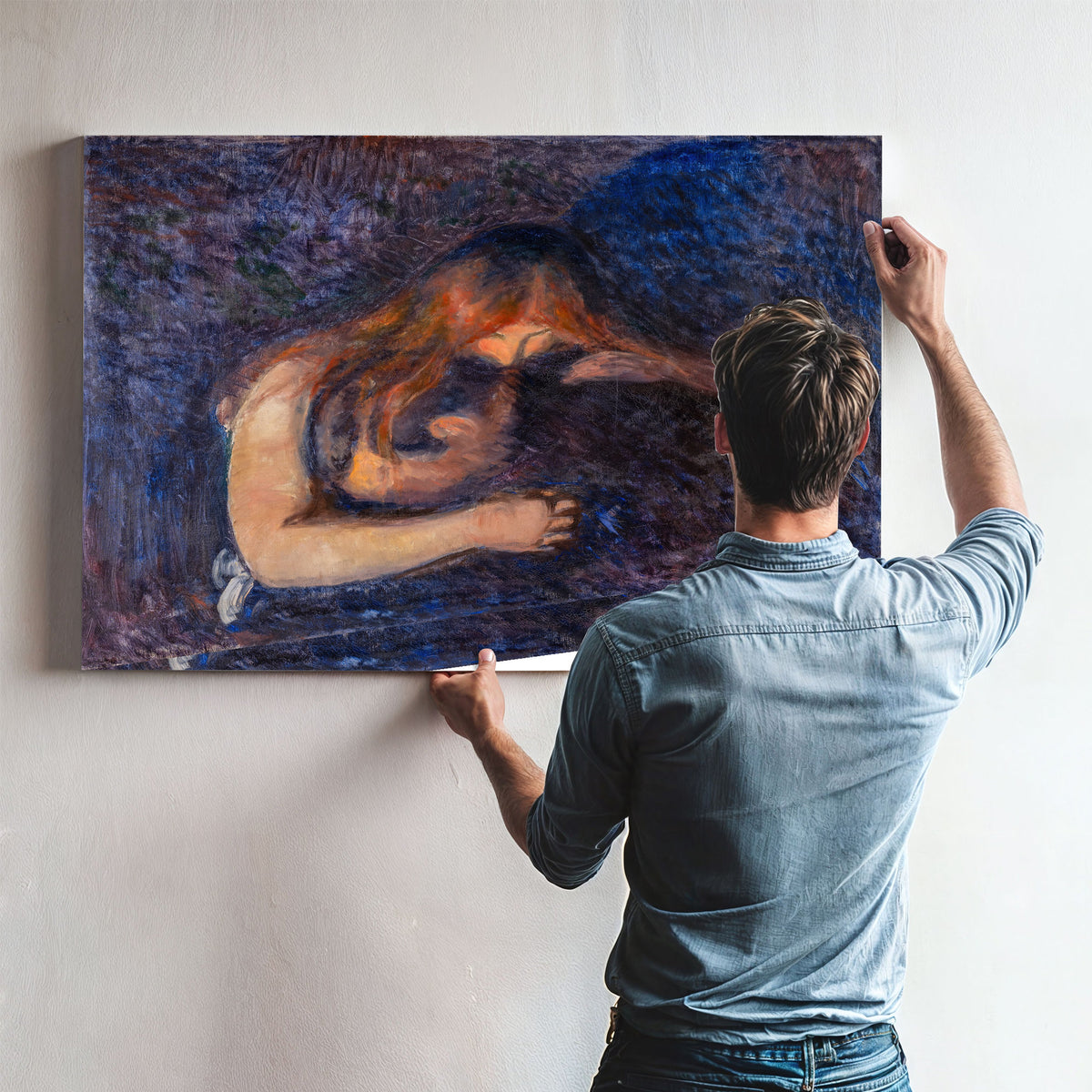 The Vampire 1893 By Edvard Munch