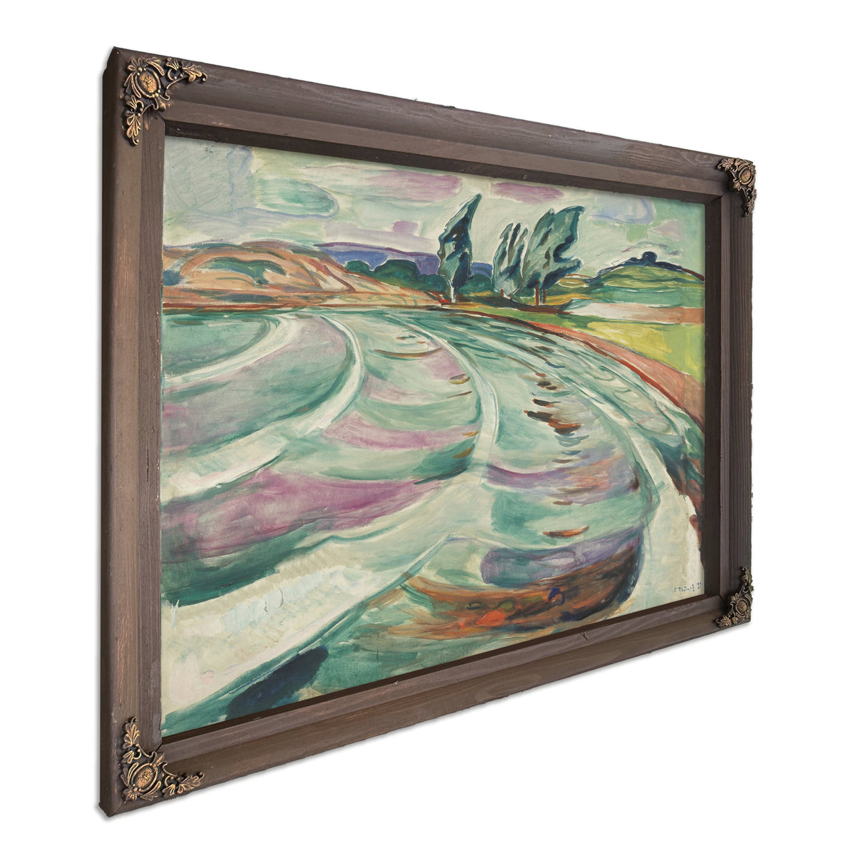 The Wave 1931 By Edvard Munch