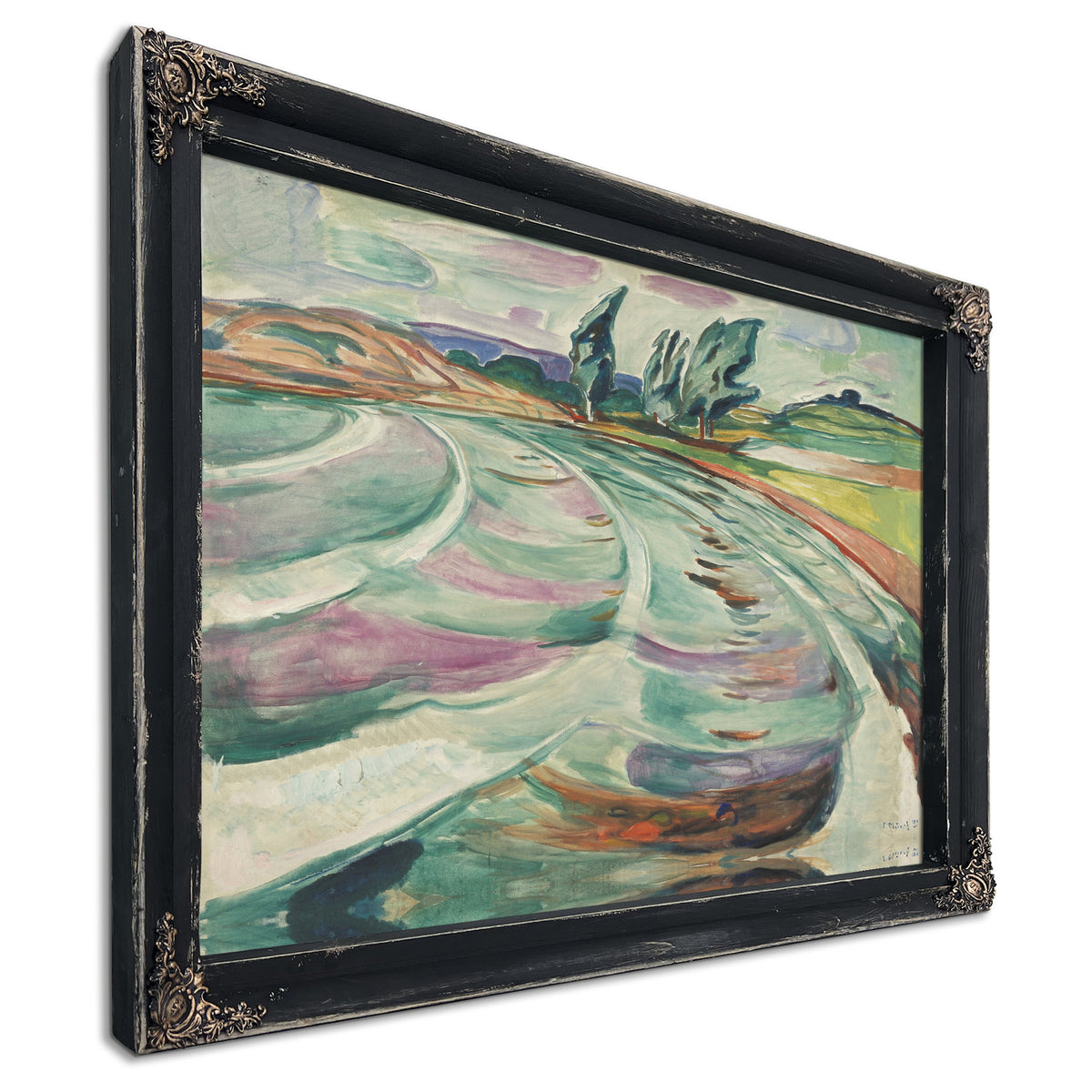 The Wave 1931 By Edvard Munch