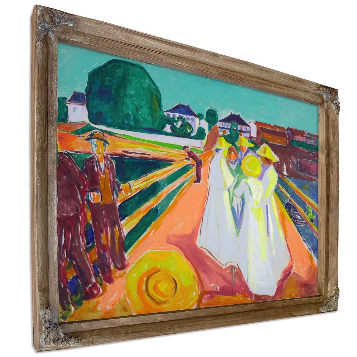 The Women the Bridge 193440 By Edvard Munch
