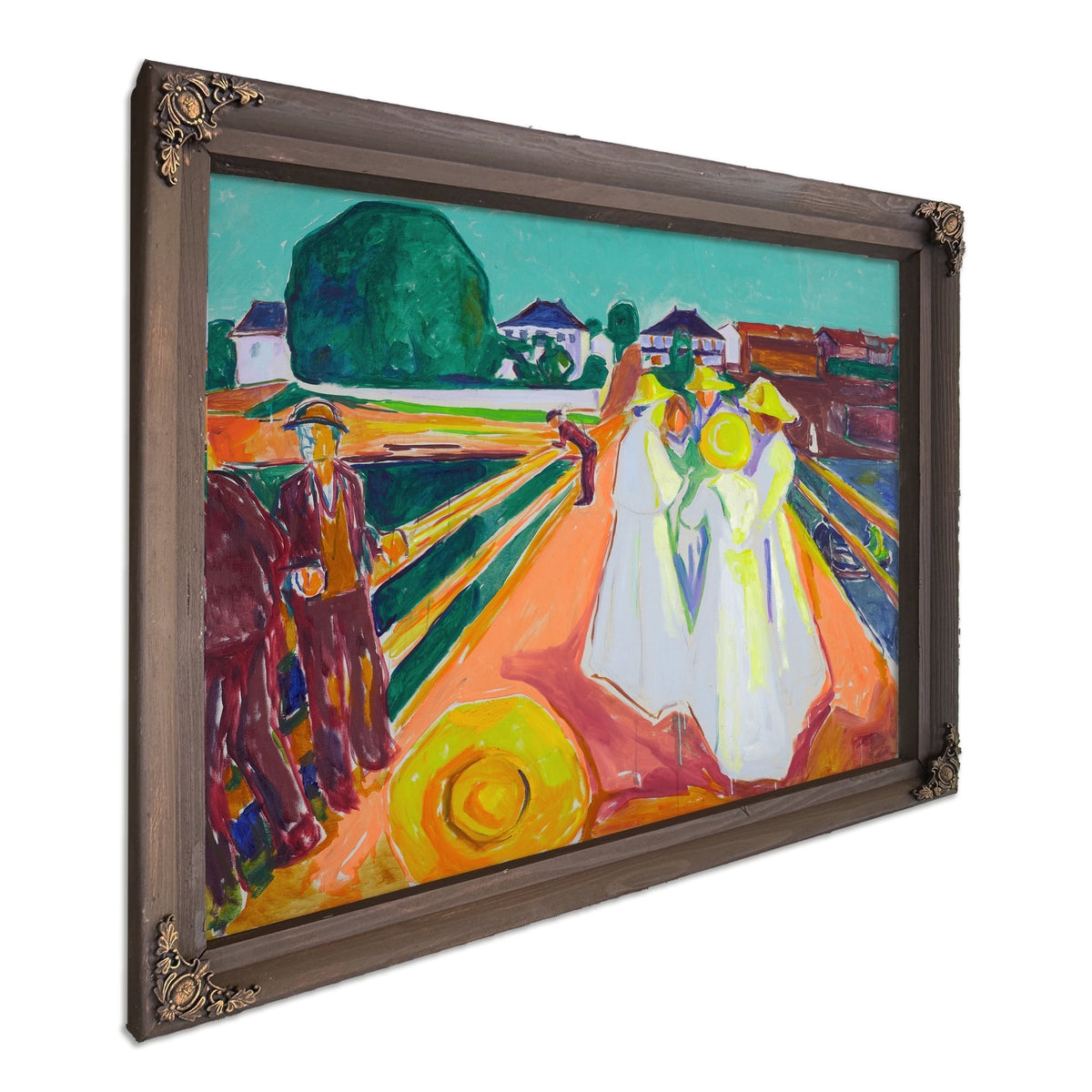 The Women the Bridge 193440 By Edvard Munch