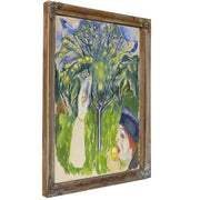 Two Women the Garden 1919 By Edvard Munch