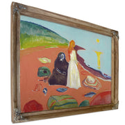 Two Women the Shore Ii 193335 By Edvard Munch