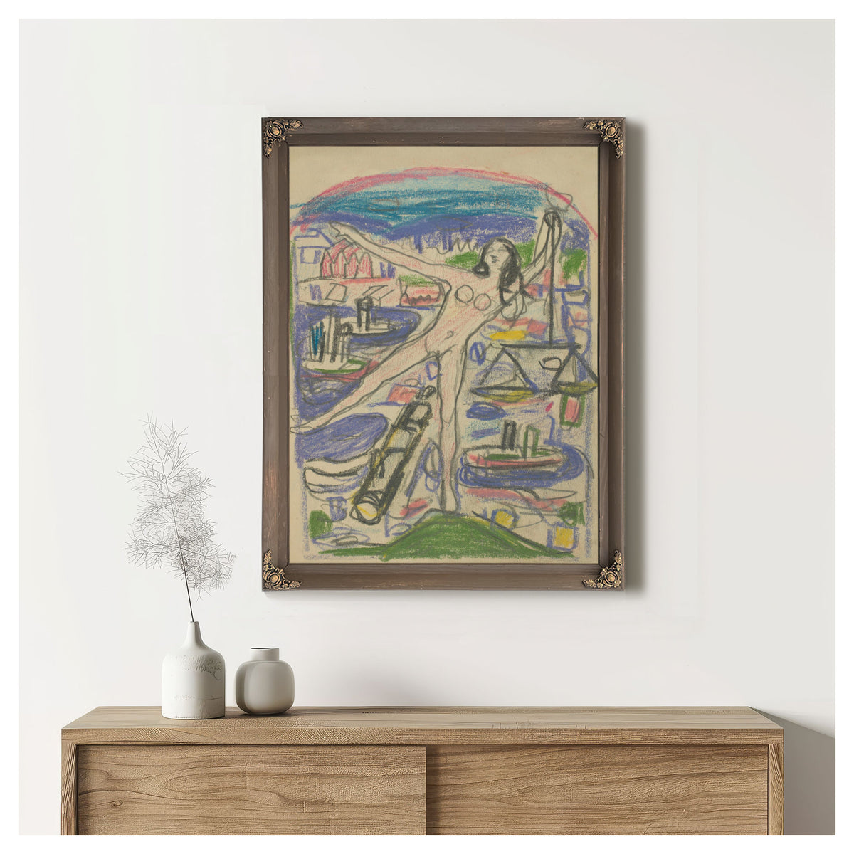 Untitled 11 By Edvard Munch