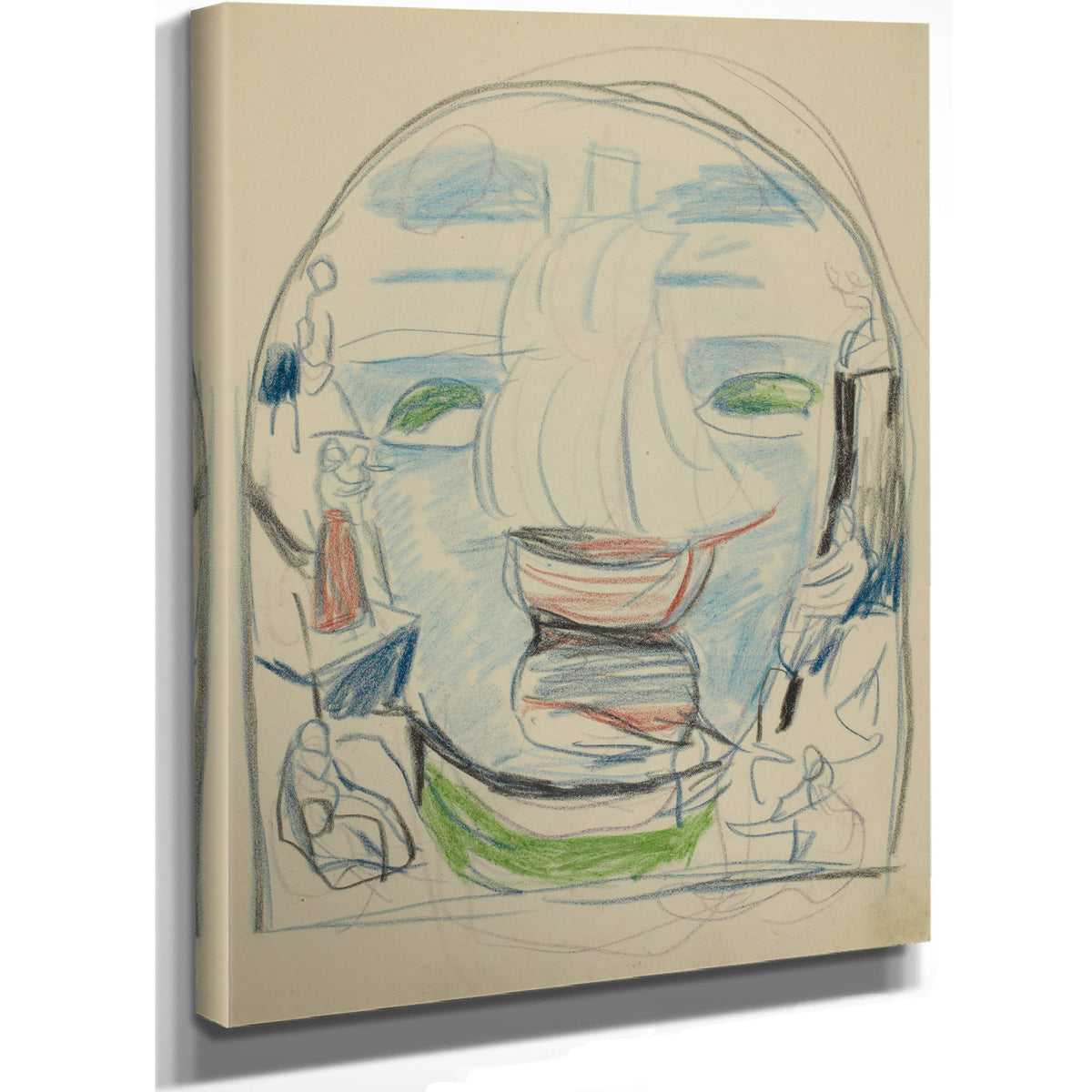 Untitled 12 By Edvard Munch