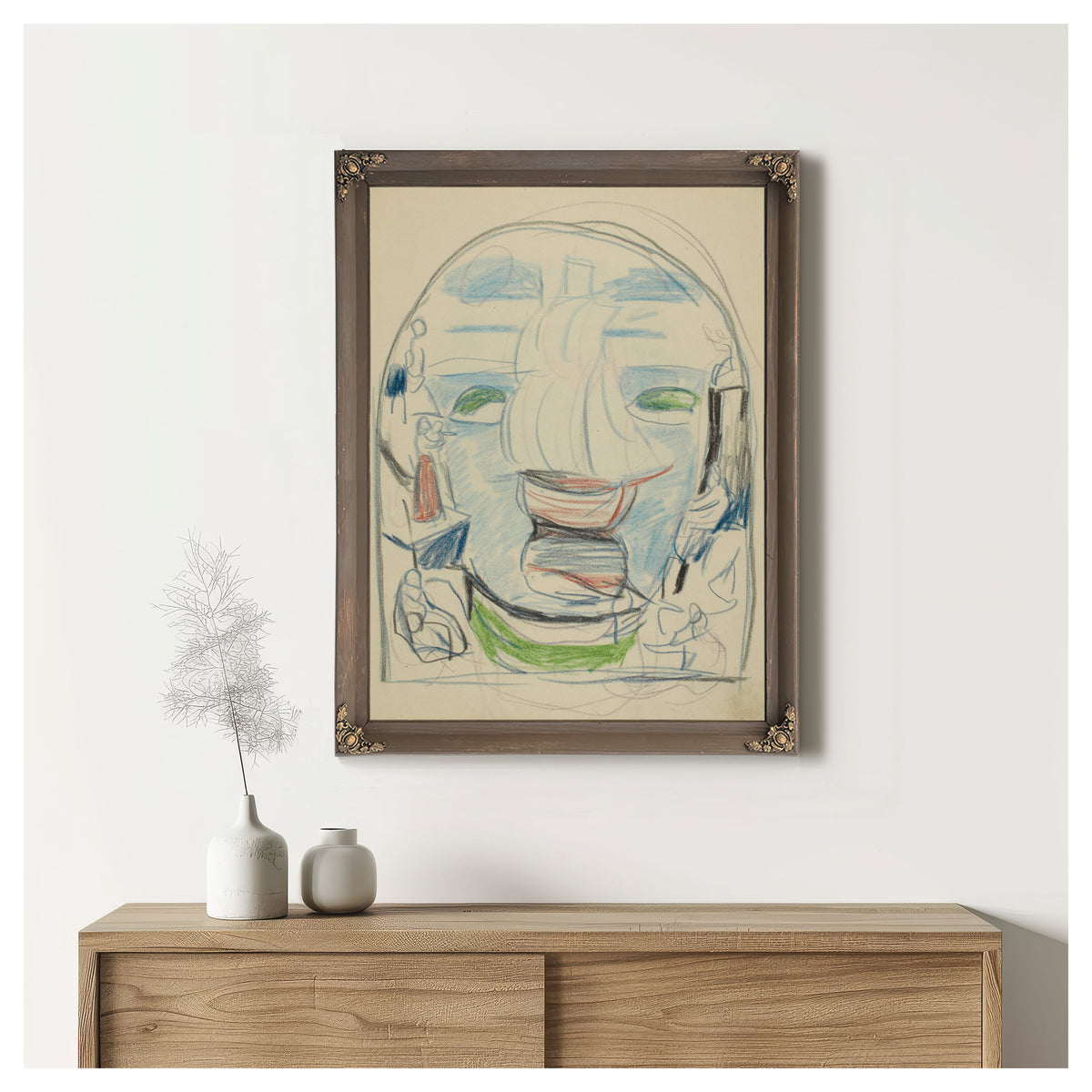 Untitled 12 By Edvard Munch