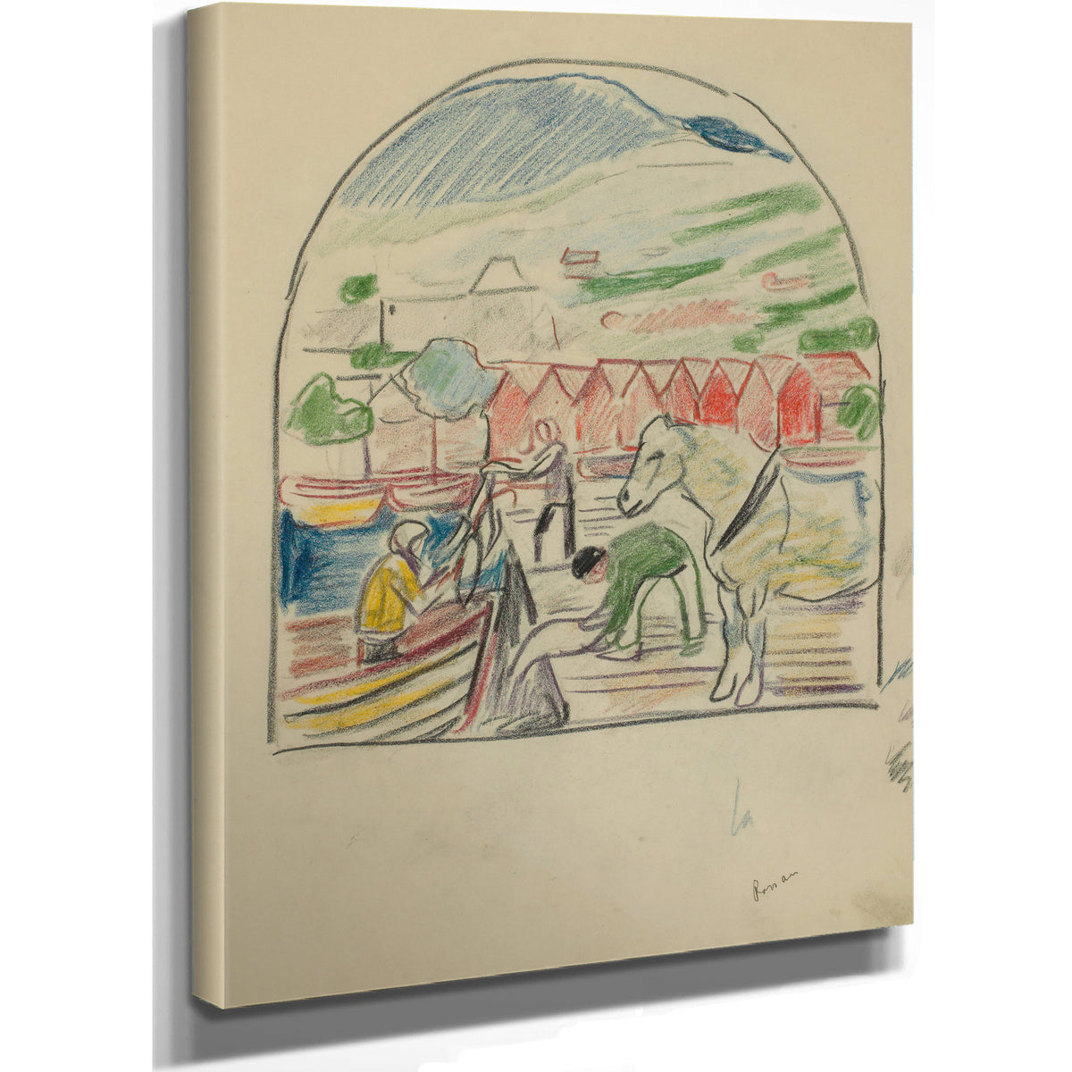 Untitled 14 By Edvard Munch