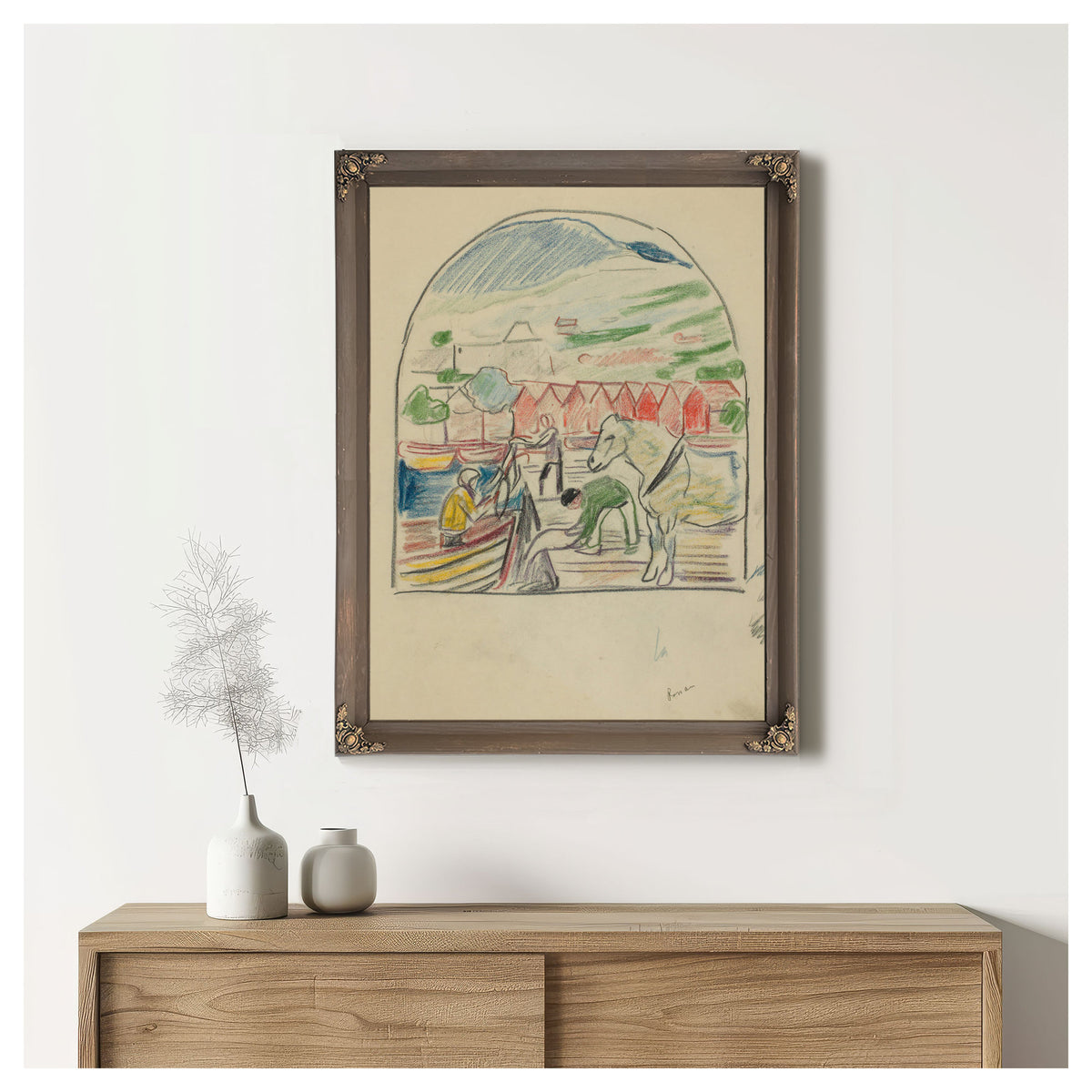 Untitled 14 By Edvard Munch