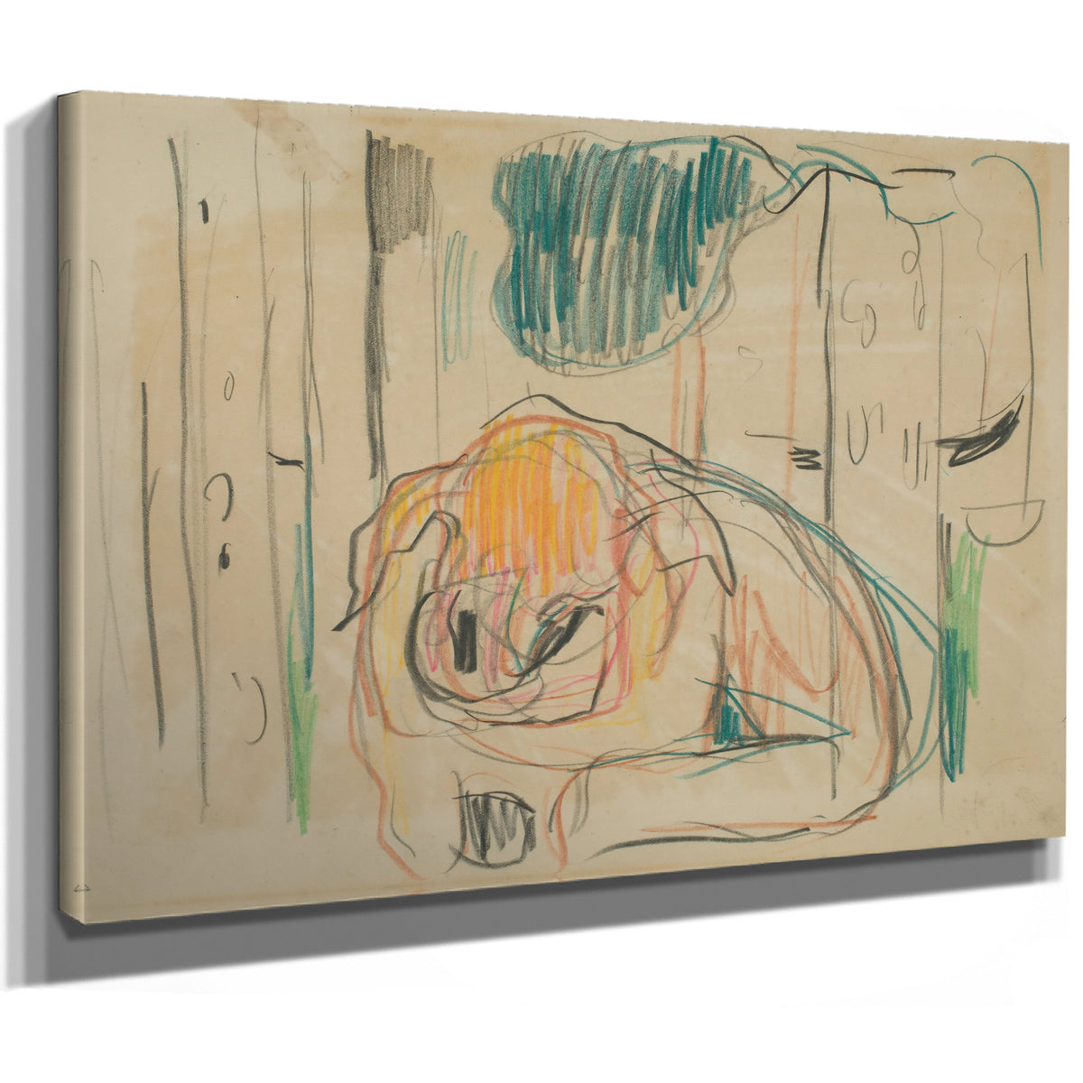 Untitled 20 By Edvard Munch