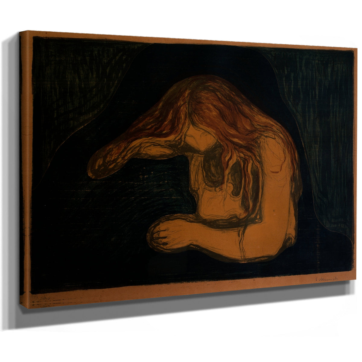 Vampire Ii 1987 By Edvard Munch