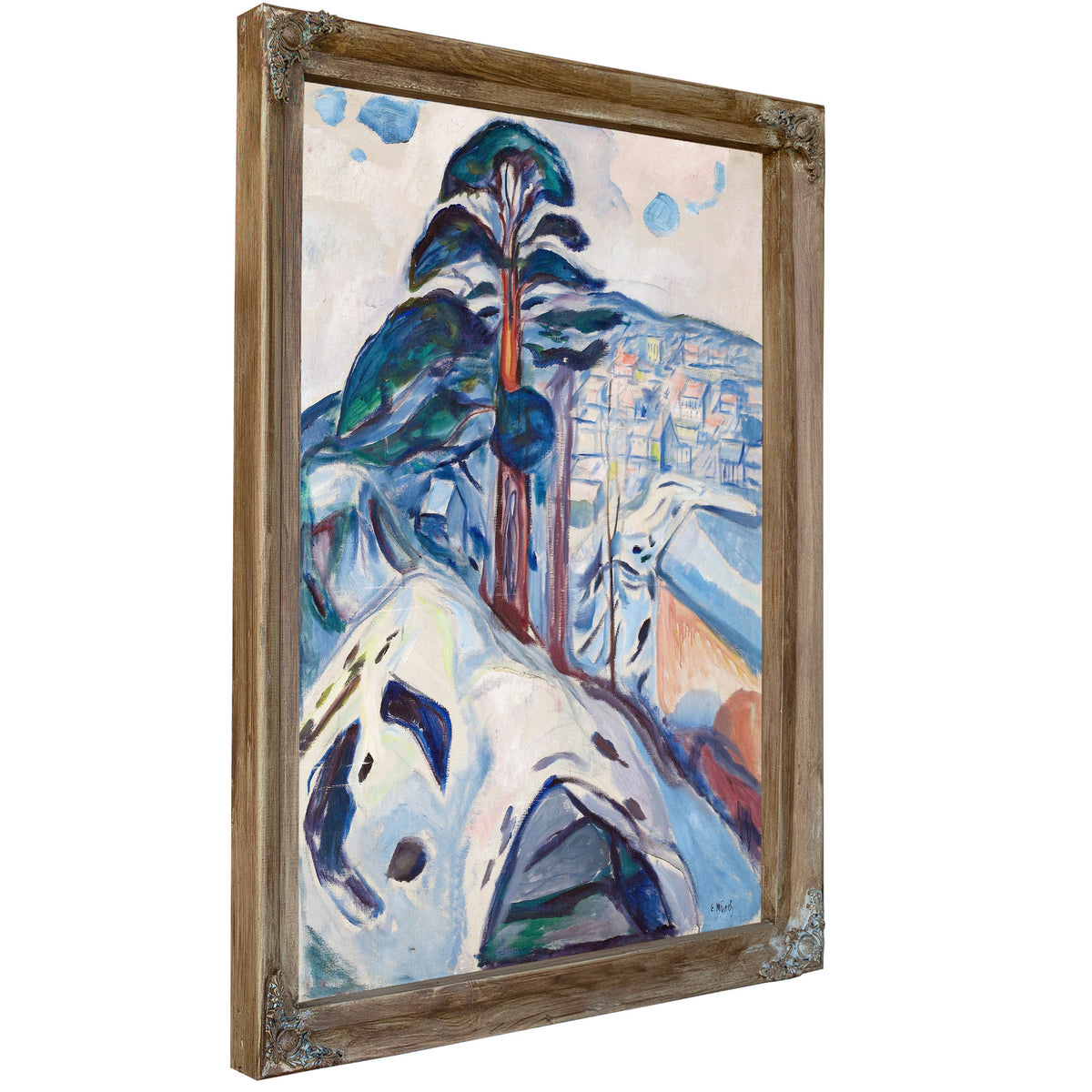 Winter Krager 1916 By Edvard Munch