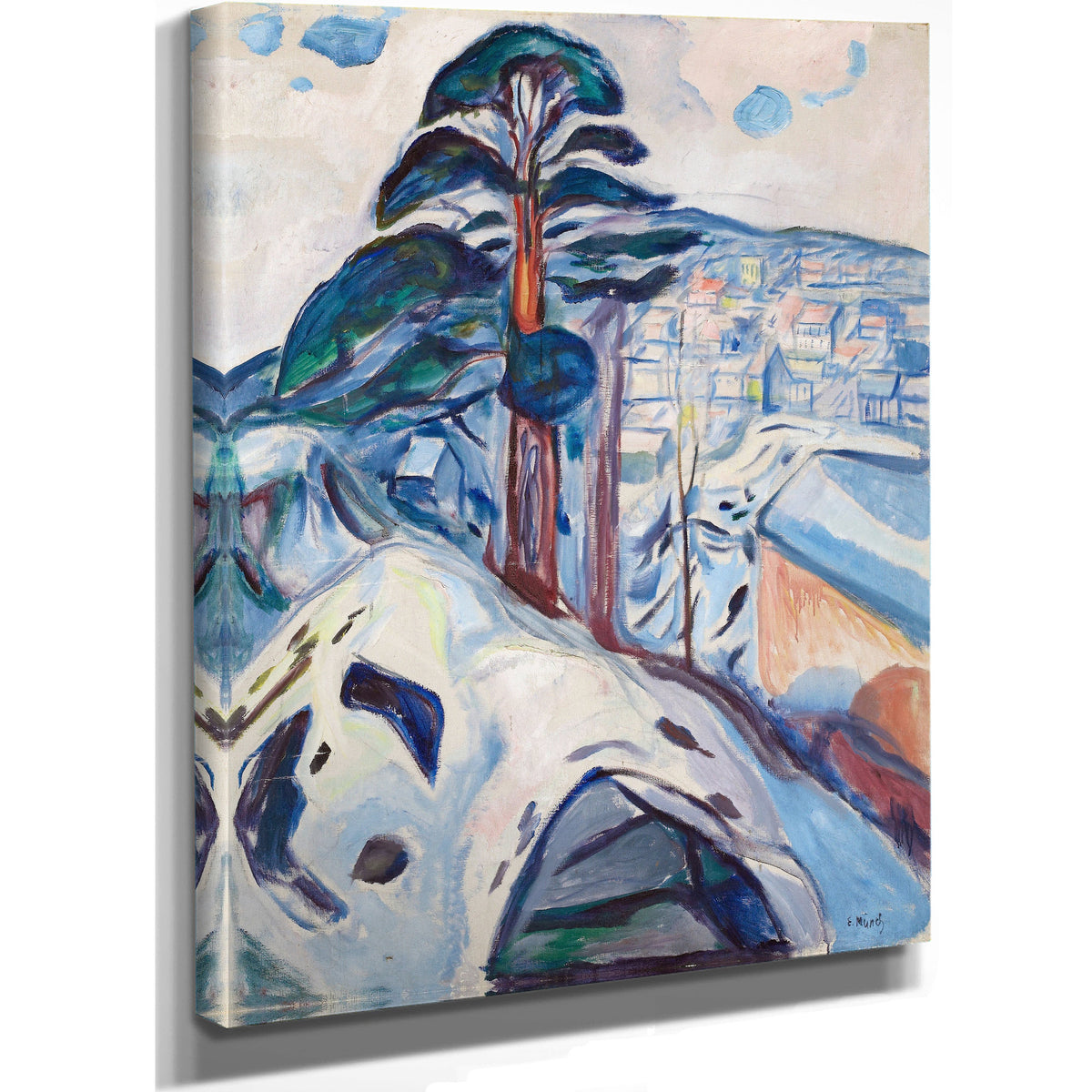 Winter Krager 1916 By Edvard Munch
