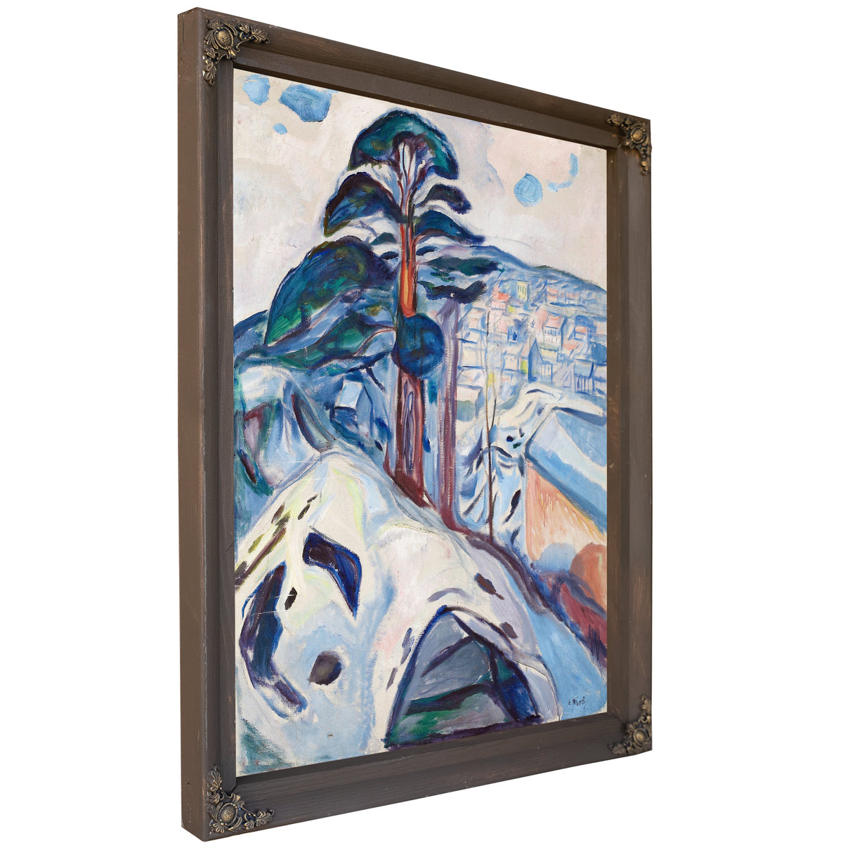 Winter Krager 1916 By Edvard Munch