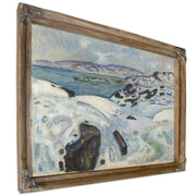 Winter the Fiord 1915 By Edvard Munch