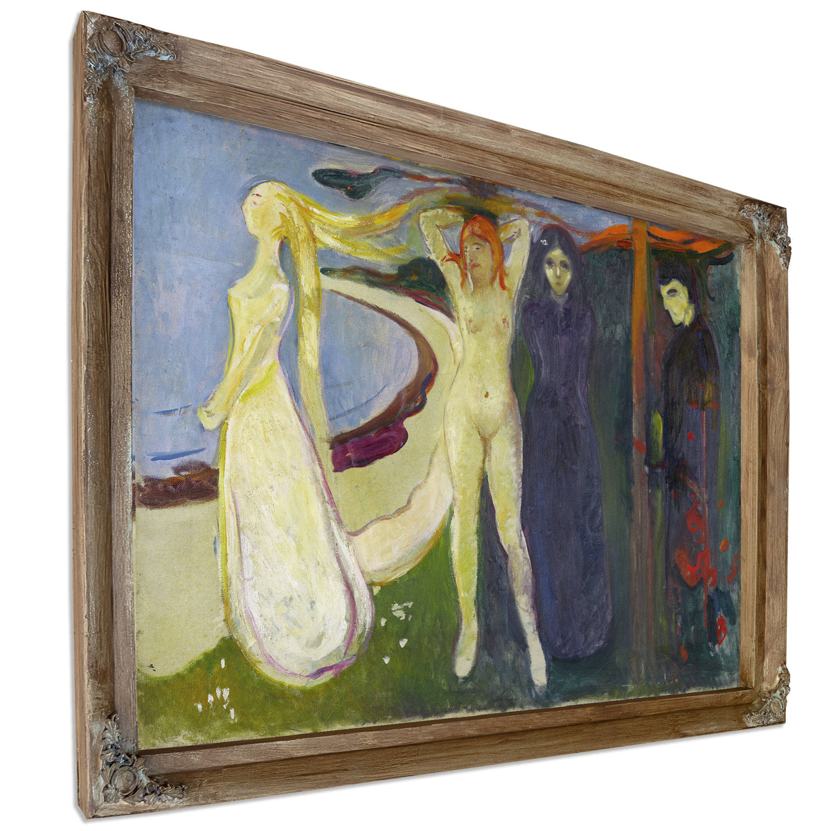 Woman Sphinx 1894 By Edvard Munch