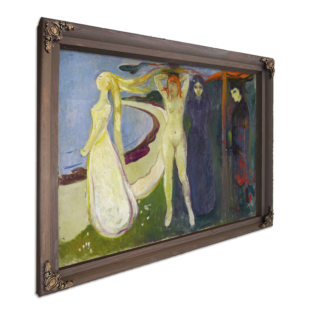 Woman Sphinx 1894 By Edvard Munch