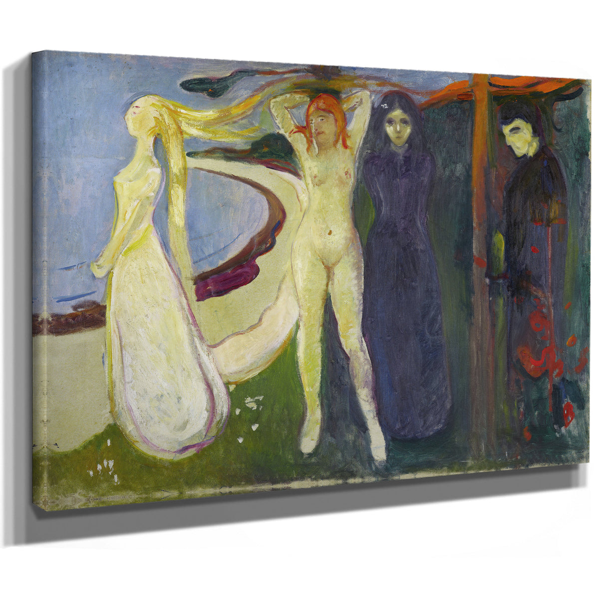 Woman Sphinx 1894 By Edvard Munch