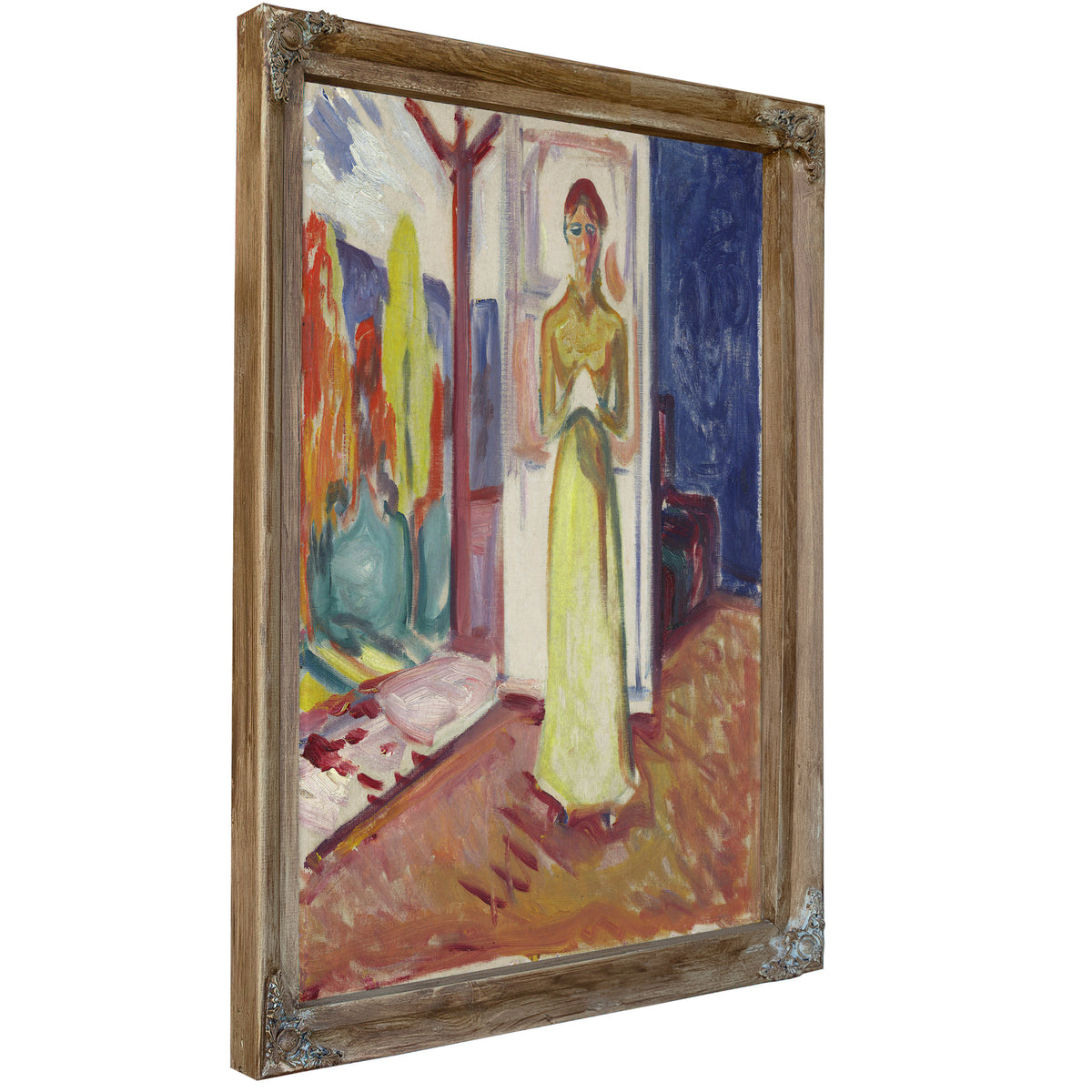 Woman Standing the Doorway 190607 By Edvard Munch
