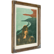 Womans Head Against Shore 1899 By Edvard Munch
