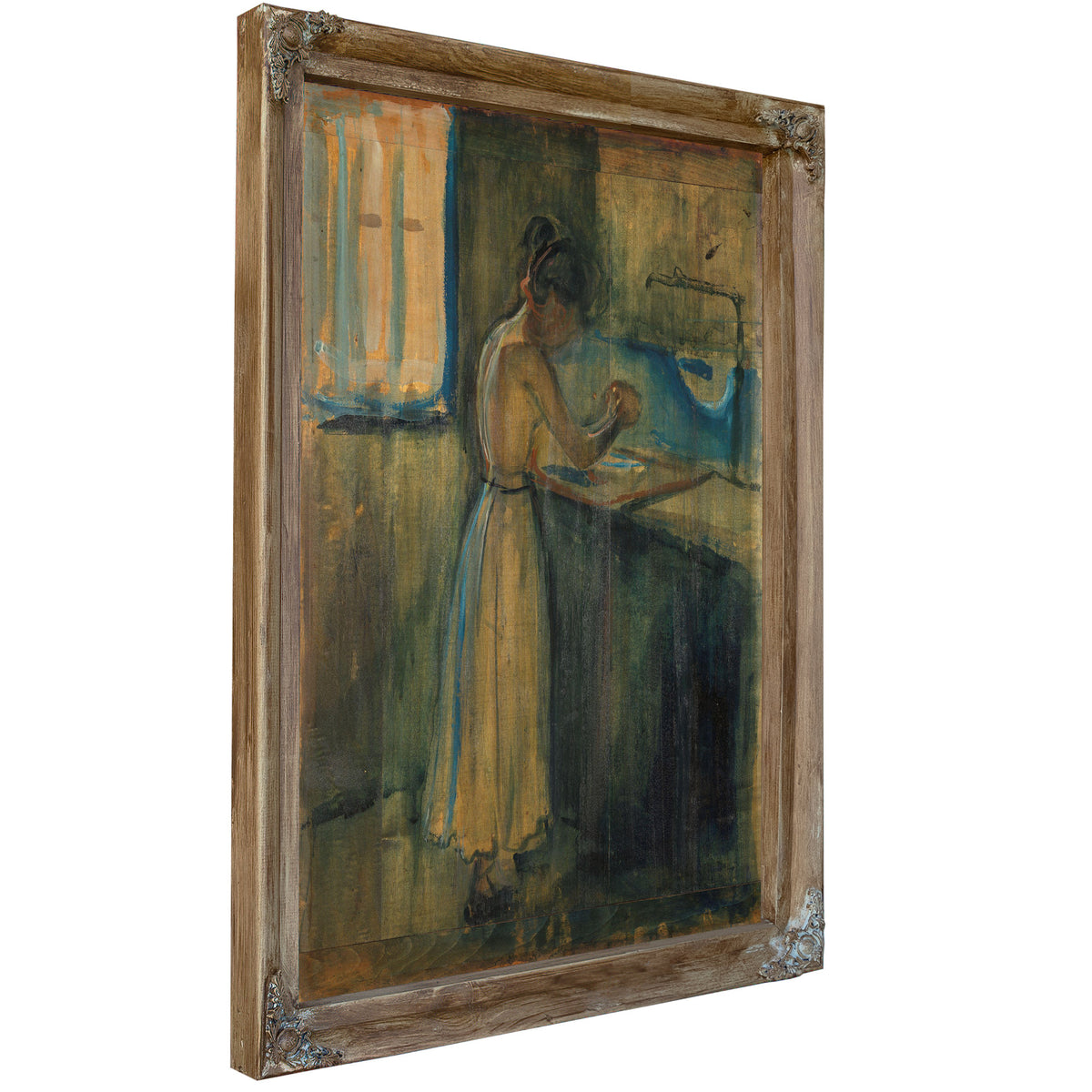 Young Woman Washing Herself 1896 By Edvard Munch