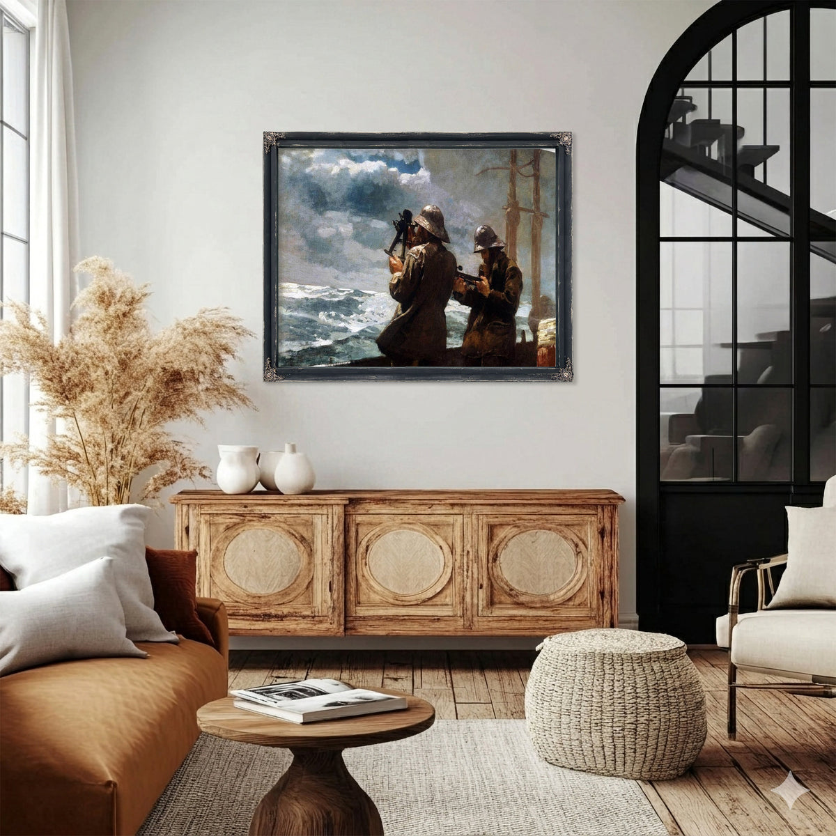 Eight Bells Painting Winslow Homer Canvas Art