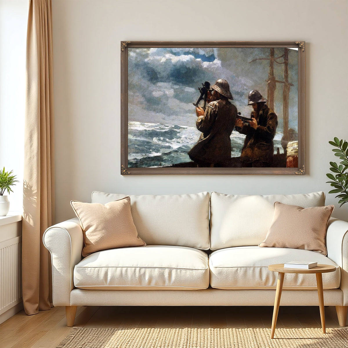 Eight Bells Painting Winslow Homer Canvas Art
