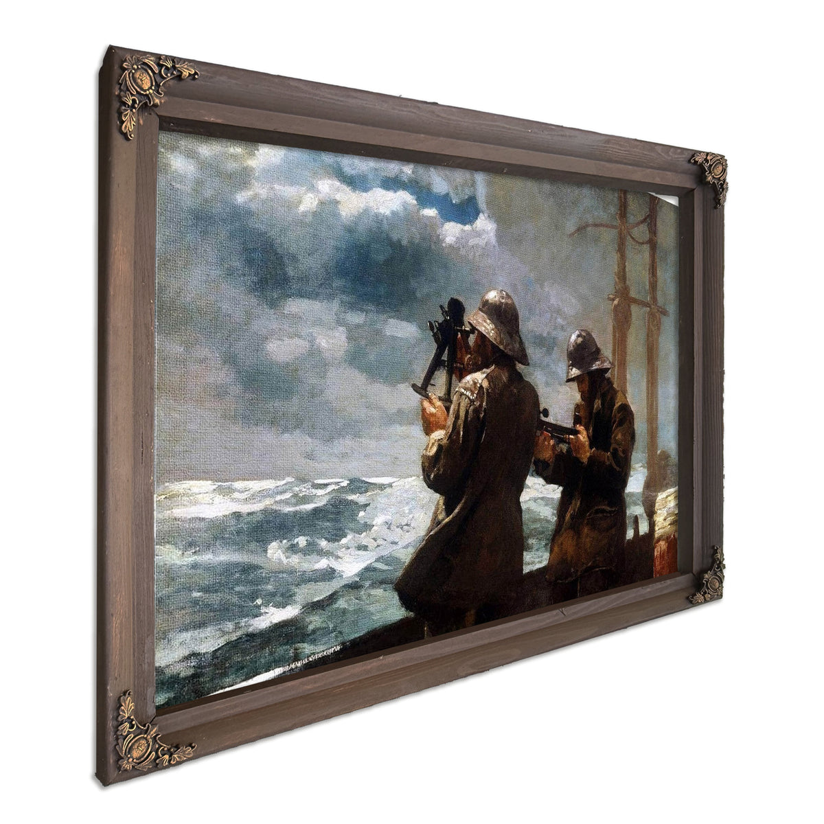 Eight Bells Painting Winslow Homer Canvas Art