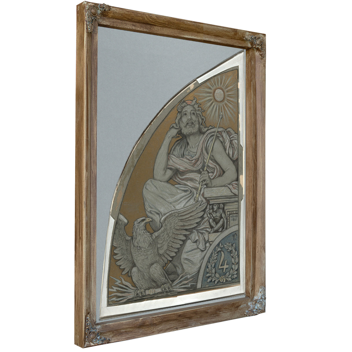 Cartoon Jupiter 1893 By Elihu Vedder