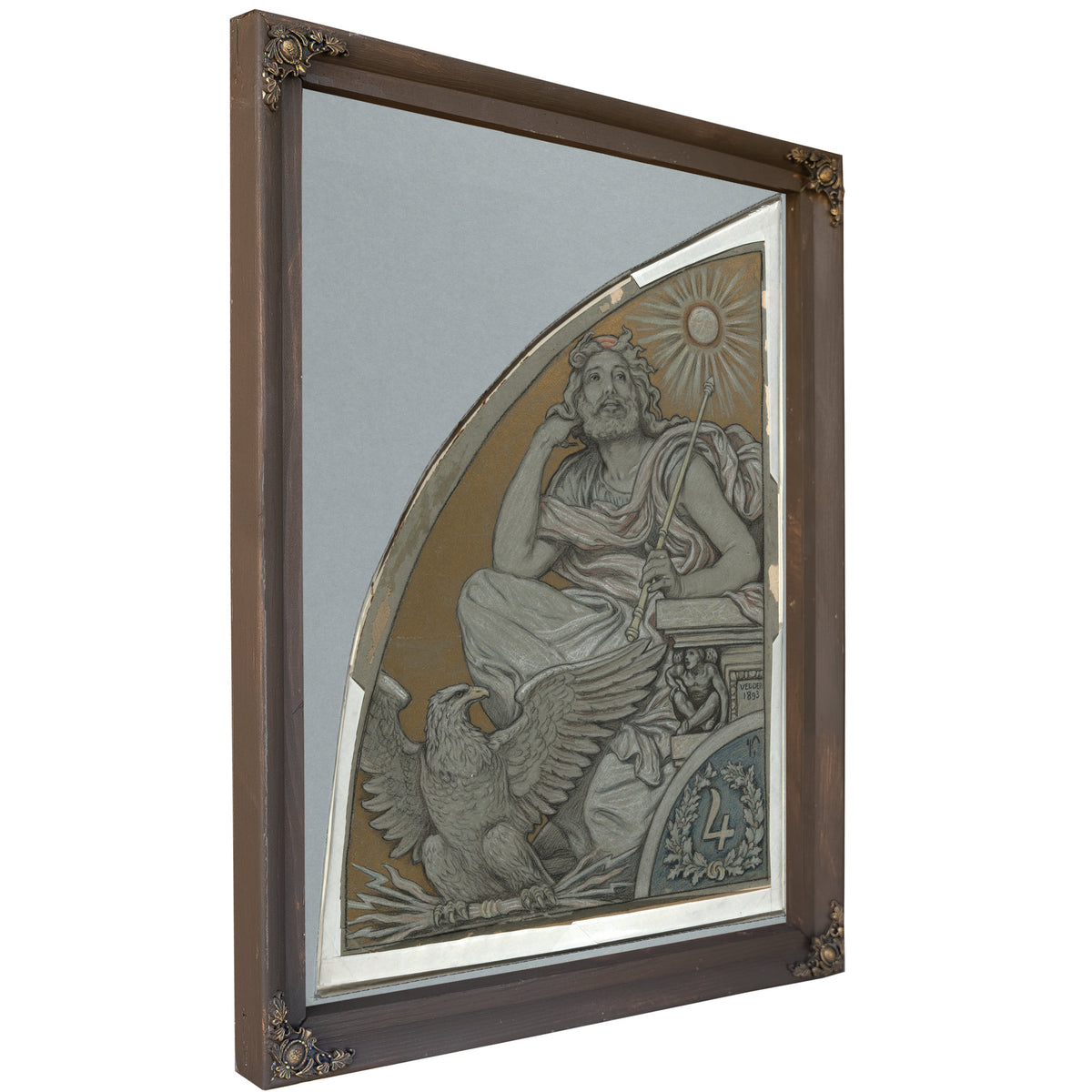 Cartoon Jupiter 1893 By Elihu Vedder