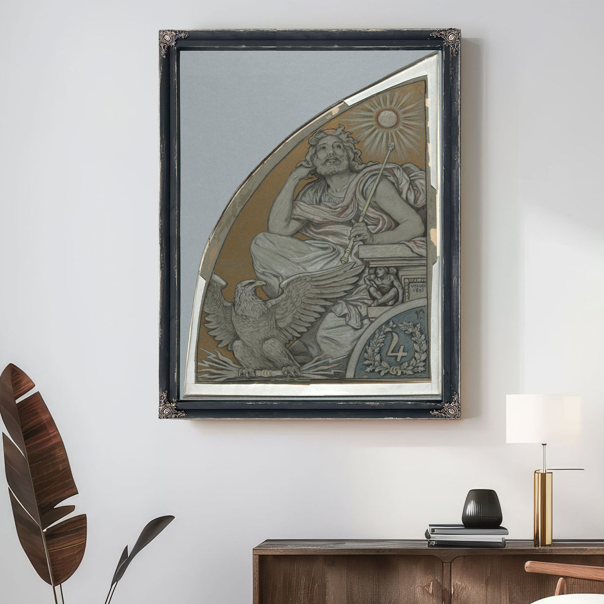 Cartoon Jupiter 1893 By Elihu Vedder