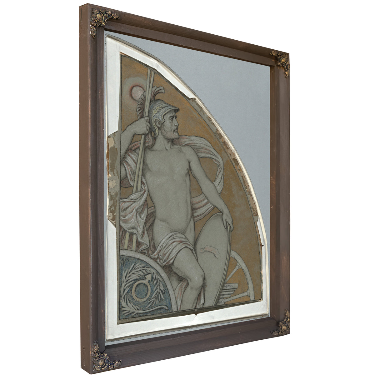 Cartoon Mars 1893 By Elihu Vedder