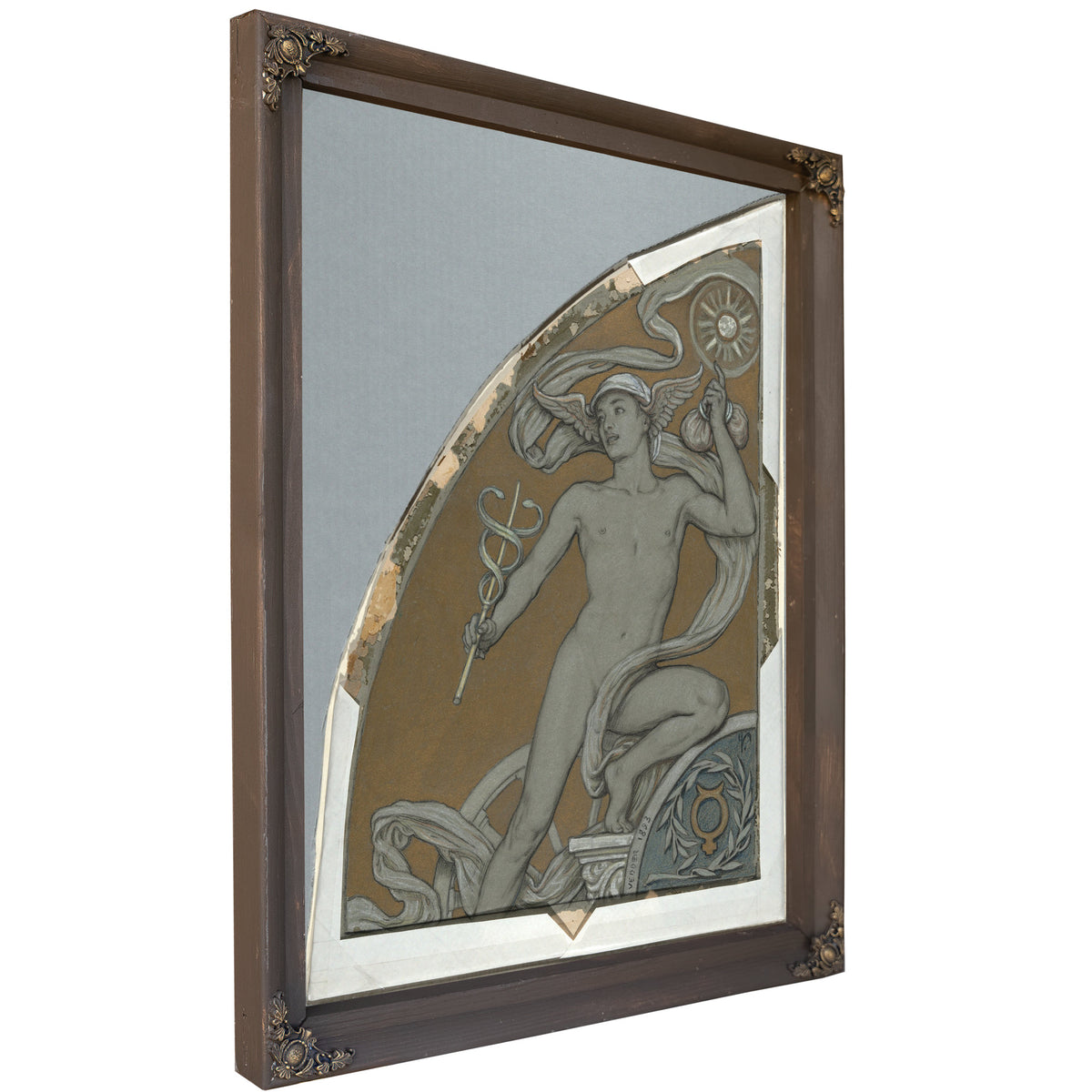 Cartoon Mercury By Elihu Vedder
