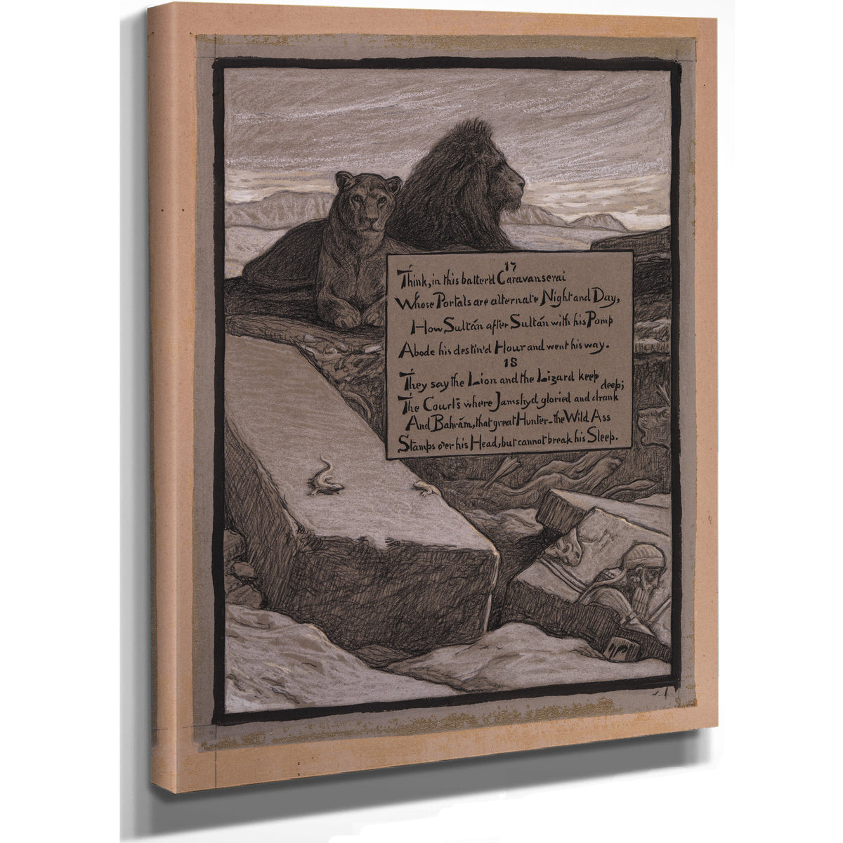 Courts Jamshyd 1883 1884 By Elihu Vedder