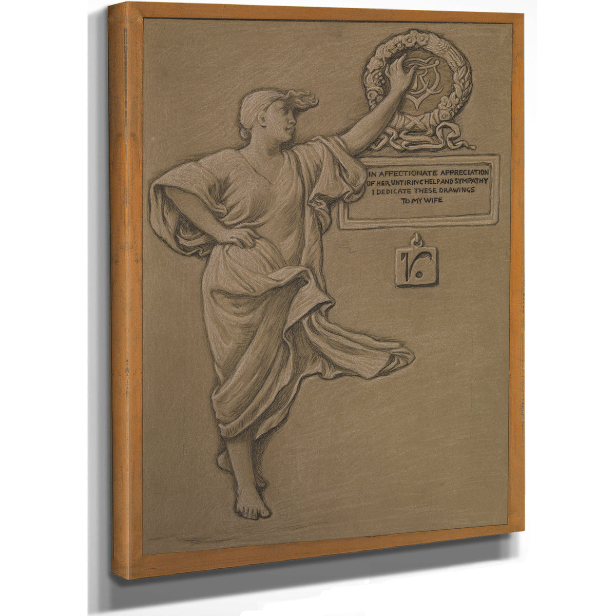 Dedication 1883 1884 By Elihu Vedder