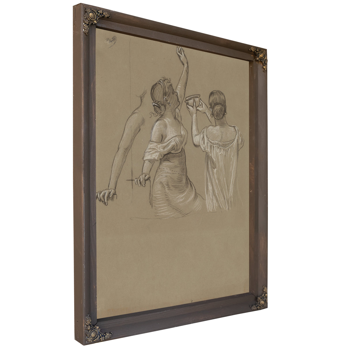 Dionysian Revelers By Elihu Vedder