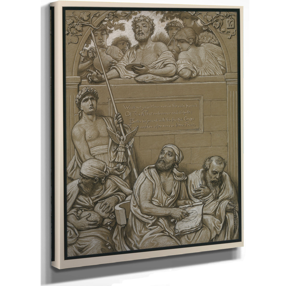 Frontispiece 1883 1884 By Elihu Vedder