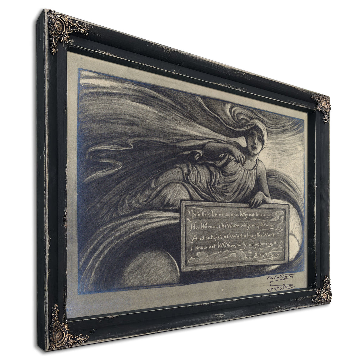 Into Universe By Elihu Vedder