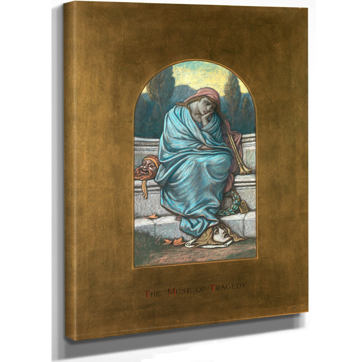 Muse Tragedy 1899 By Elihu Vedder