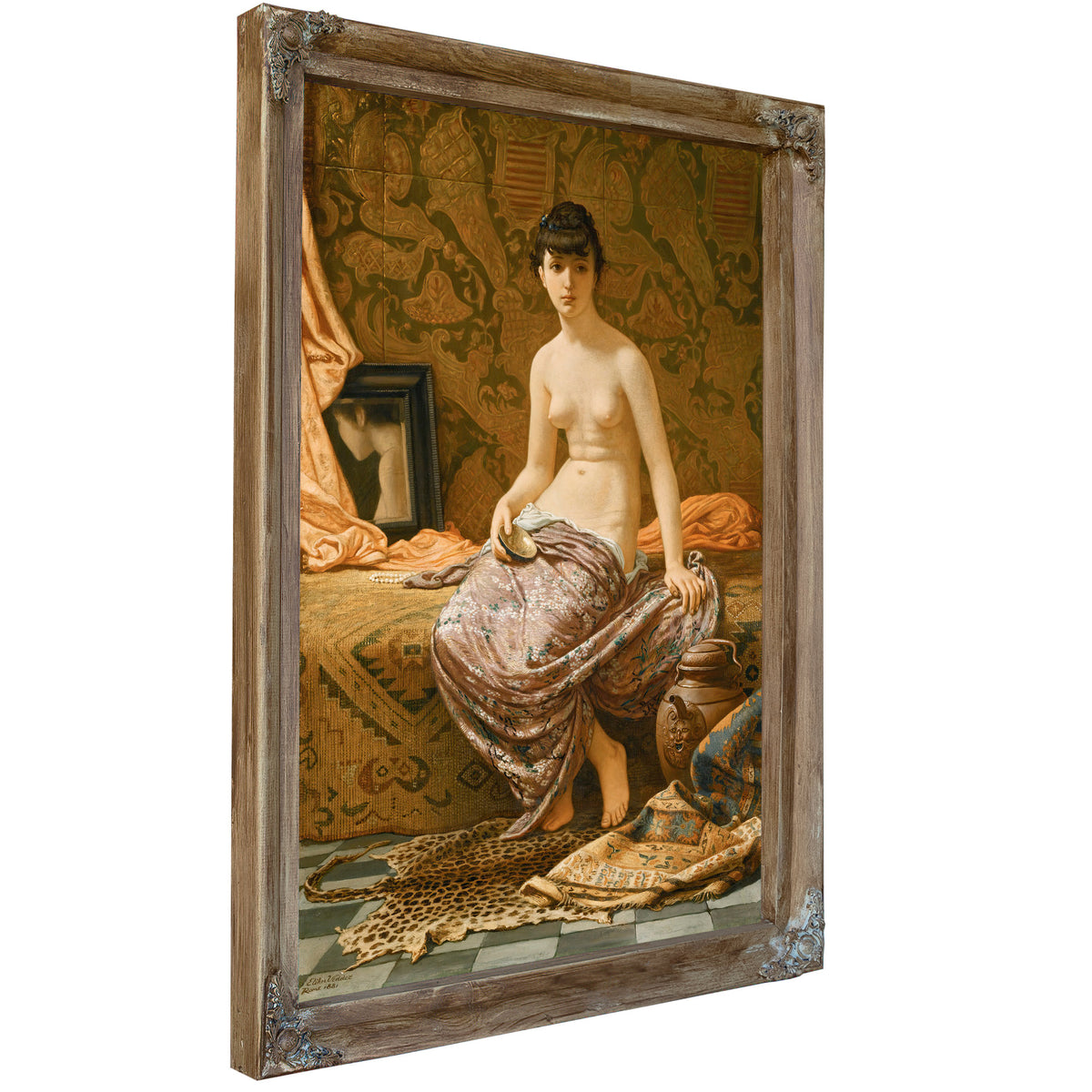 Odalisque 1881 By Elihu Vedder