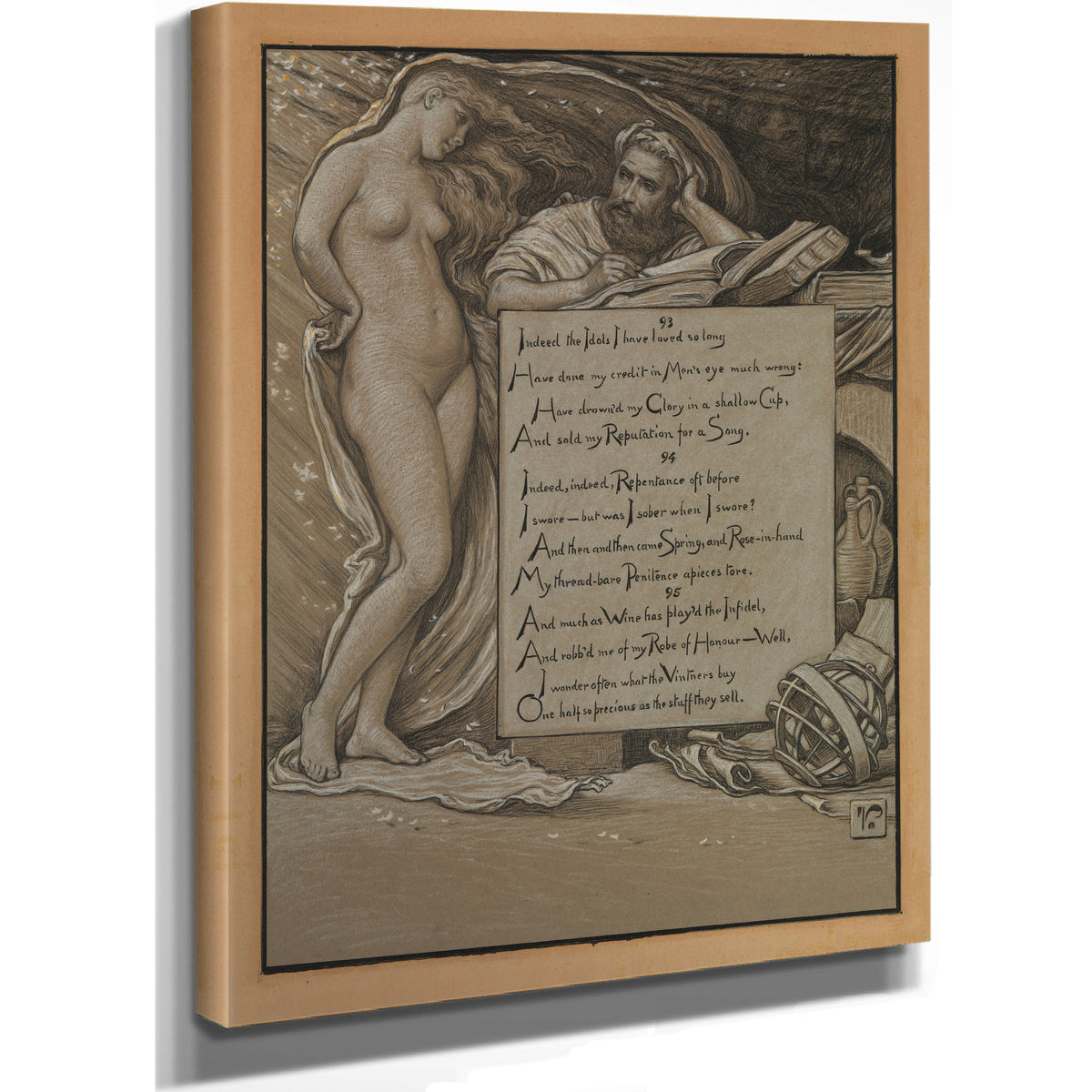 Spring 1883 1884 By Elihu Vedder
