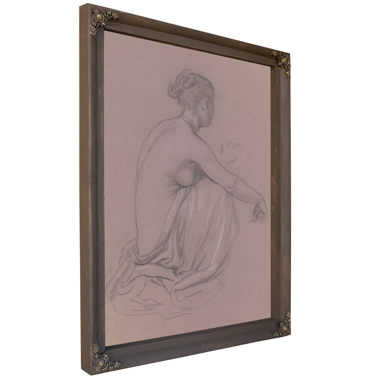 Study Greek Girls Bathing Xiv C 1872 By Elihu Vedder