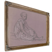 Study Greek Girls Bathing Xv C 1872 By Elihu Vedder