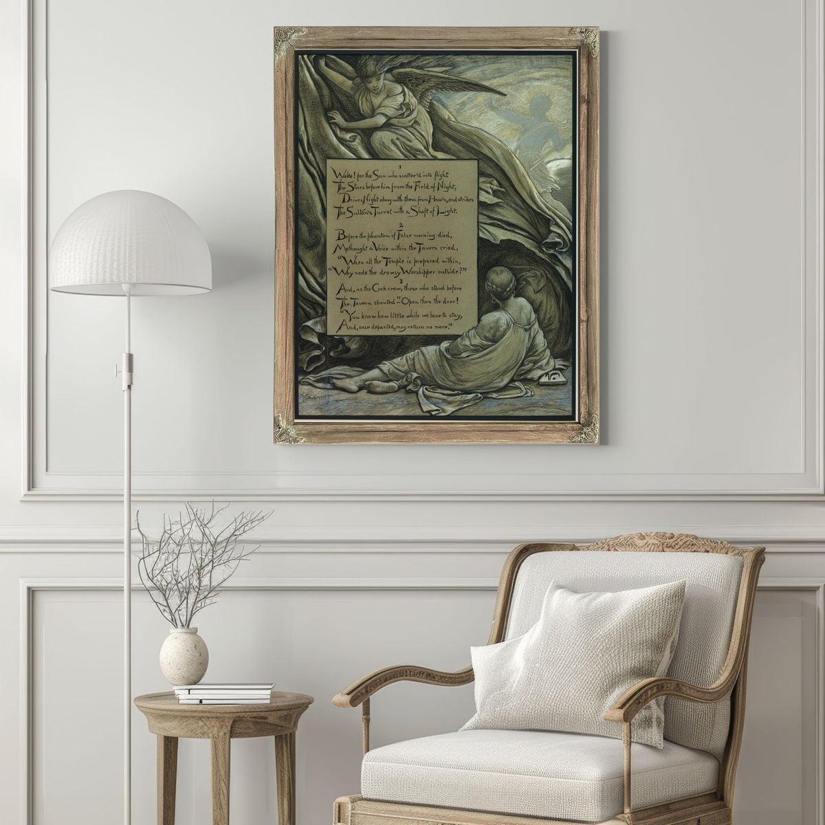 The Awakening 1883 1884 By Elihu Vedder