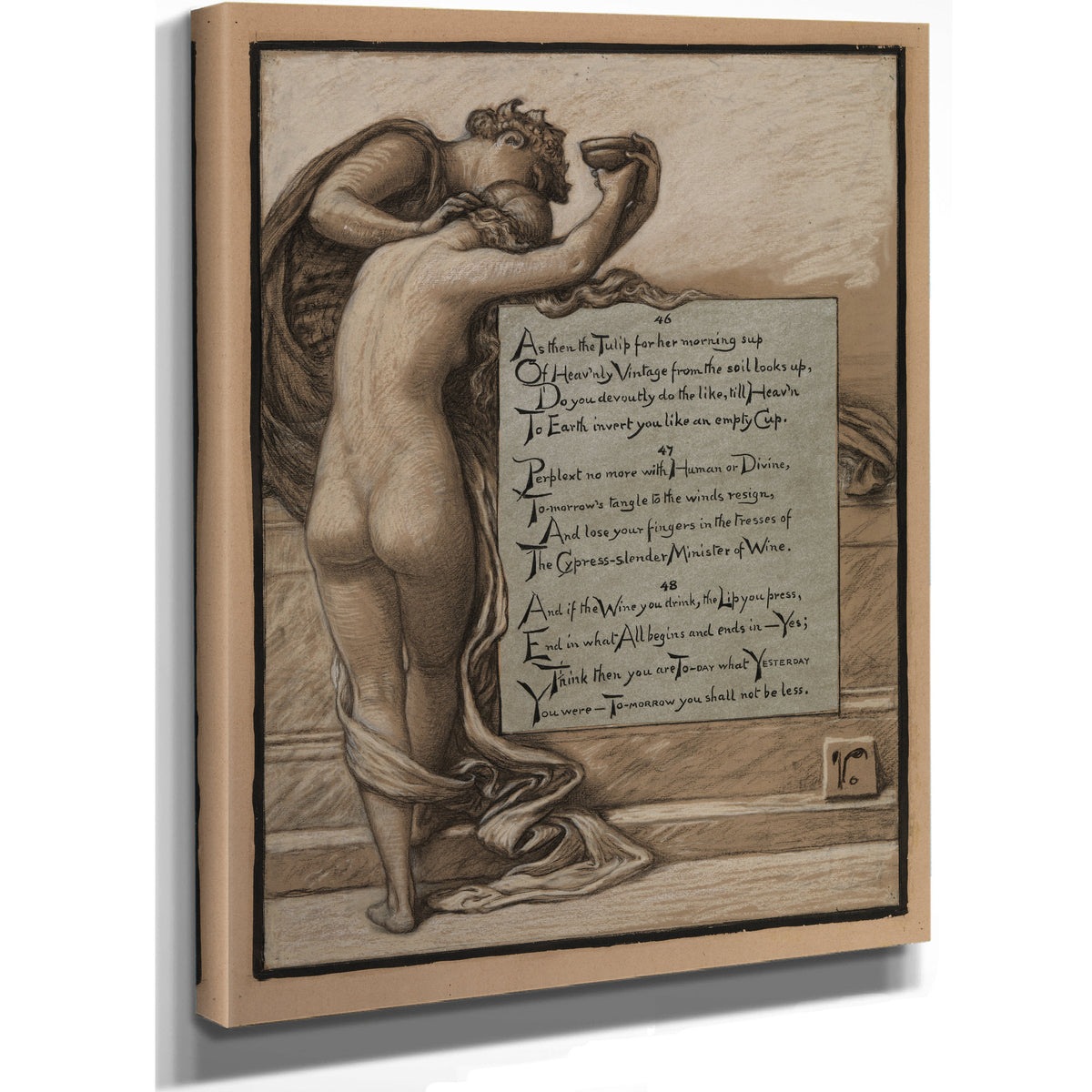 The Cup Love 1883 1884 By Elihu Vedder
