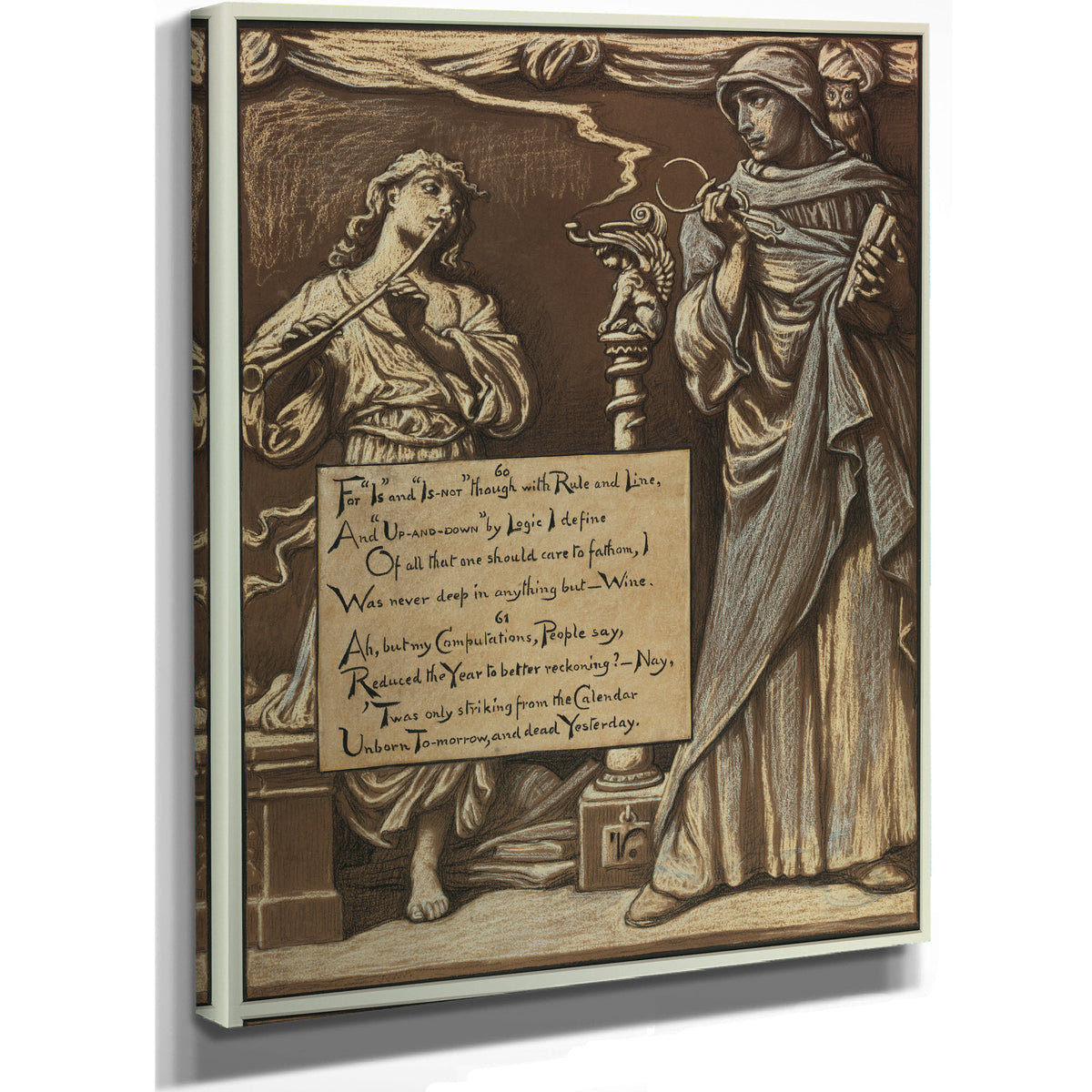The Divorce Reason 1883 1884 By Elihu Vedder