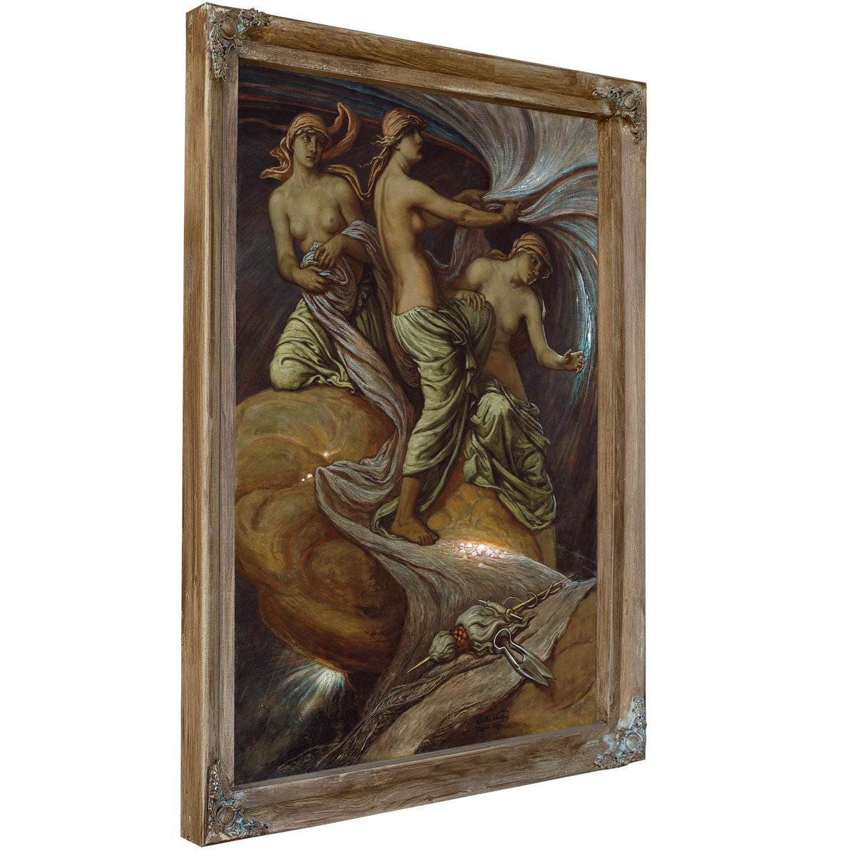 The Fates Gathering the Stars 1887 By Elihu Vedder
