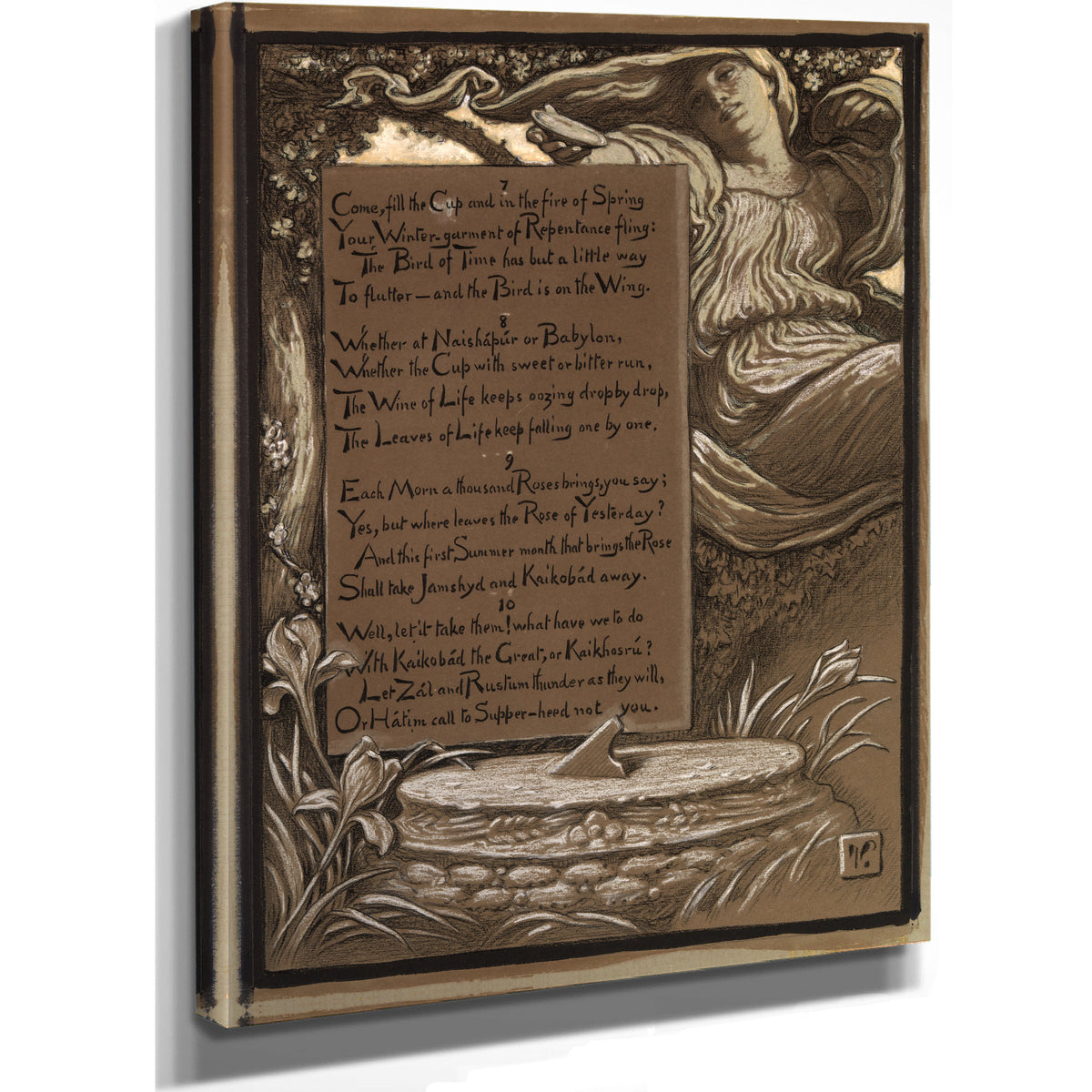 The Invitation 1883 1884 By Elihu Vedder